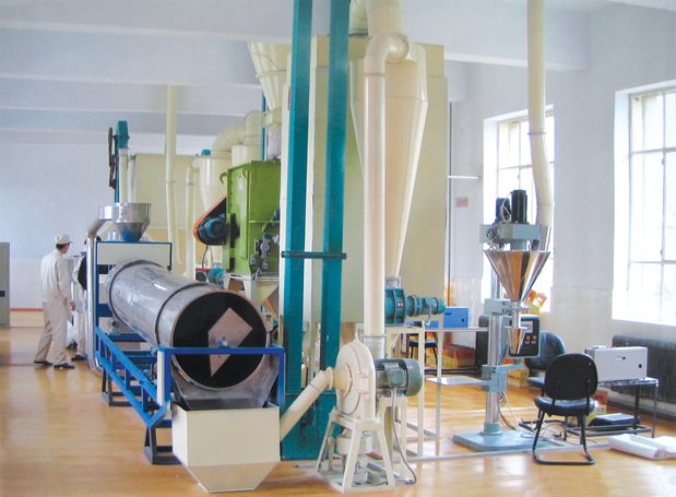 corn high-gluten flour processing machine