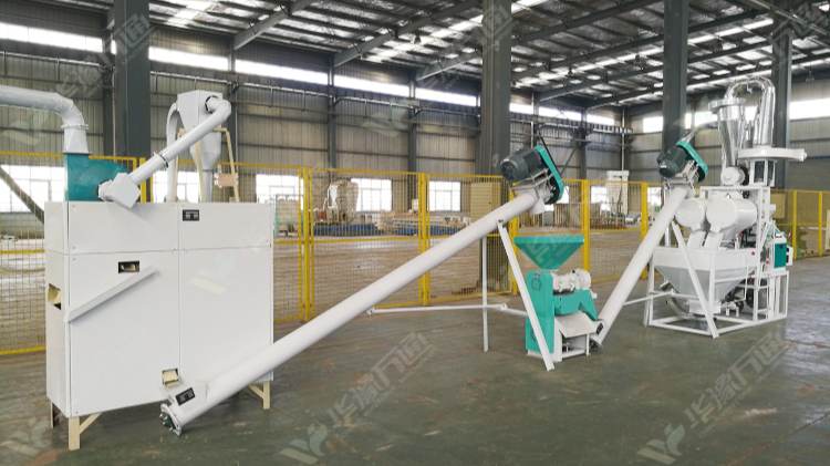 5TON SMALL CORN MILLING MACHINE