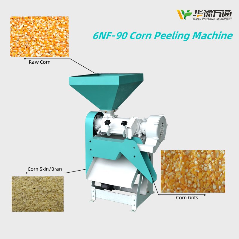 corn peeling machine